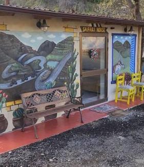 Agros House | Safari House with fireplace
