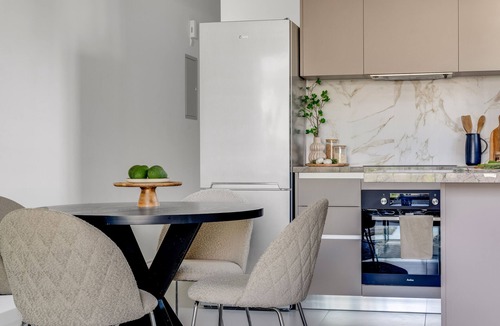 Agia Fyla Apartment | Sanders Triple - Cozy 1-Bdr Apt with Balcony