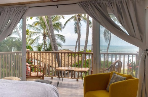 Las Penitas House | Sandia 8 - Double room with sea view, terrace or balcony