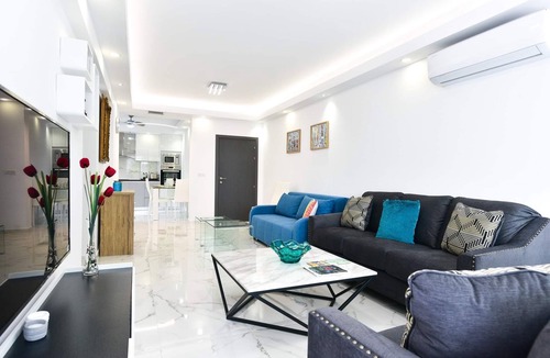 Germasogeia Apartment | Santa Barbara, Suncity , Luxury 3BR, Pool