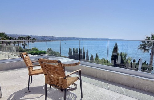 Old Town Villa | Sea Front1st Line Modern Villa in the Heart of Coral Bay Paphos FREE HEATED POOL