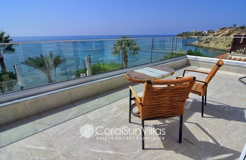 Old Town Villa | Sea Front1st Line Modern Villa in the Heart of Coral Bay Paphos FREE HEATED POOL