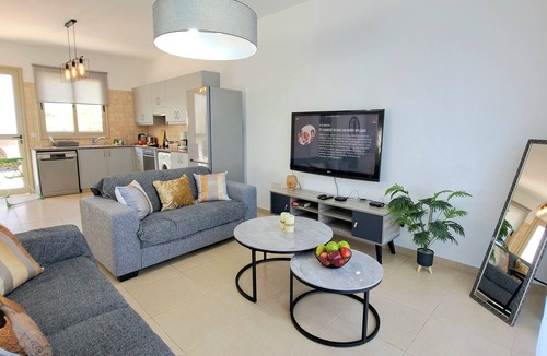 Pernera Villa | Serenity Pearl villa with a private pool, 2 min walk to the beach