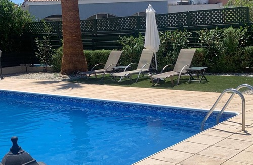 Pegeia Villa | Single Storey 3 bed Villa, Over the road from Coralia Beach, Private Pool,
