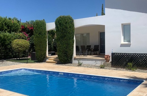Pegeia Villa | Single Storey 3 bed Villa, Over the road from Coralia Beach, Private Pool,