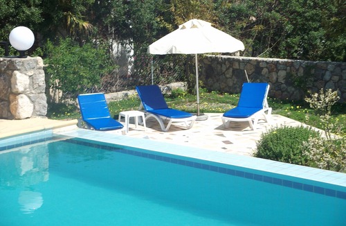 Karavas House | Single Story Villa With Private Pool And Garden With Great Mountain And Sea View