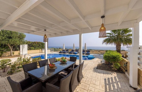 Protaras Villa | Situated in a quiet development, this front line villa has views to die for