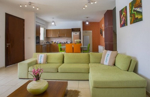 Pervolia Villa | Soothing Sunset Villa, 200m to the Beach