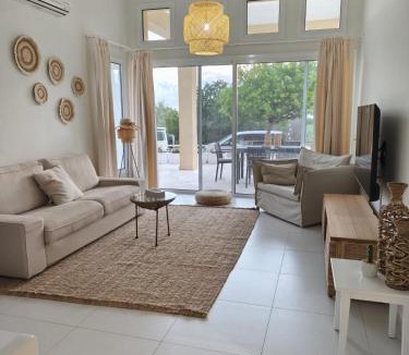 Chlorakas Villa | Stay and Nest Casa Nola Elegant Modern Bungalow, Pool & Sea Location, Paphos
