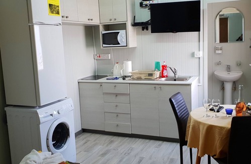 Ayia Marina Chrysochous Apartment | Studio Apartment 2nd Floor 18 square meters near the sea, kitchen fully equipped