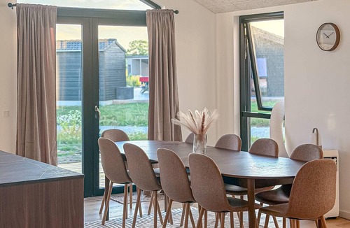 Saksild Strand House | Stunning home in Odder with sauna