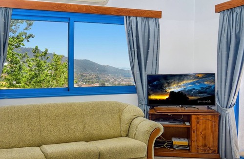 Pomos Villa | Stunning Villa in quiet area, 180 degree Sea Views Sleeps 10