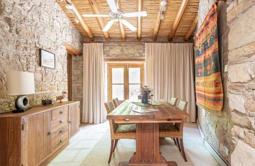 Tochni House | The Carob Tree Villa - Rustic Luxury Home With Access To Pool And Restaurant