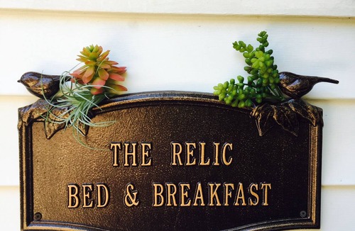 Amarillo House | The Relic is located behind a 1920s home in a historic district of Amarillo.