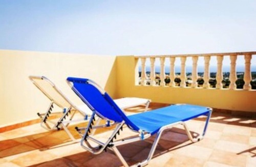 Peyia Town House | Two bedroom townhouse, stunning top terrace views, 5 minute drive to Coral Bay