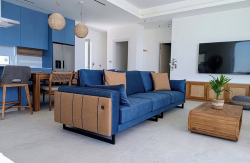 Kiti Villa | Unic 4 bedrooms beach villa nBig private pool nJuccuzy nBarrel saunanSea view
