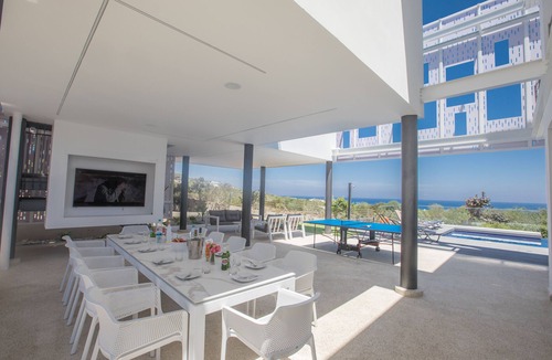 Protaras Villa | Villa Chloe,Luxury 6BDR Cape Greco Villa,close to the beach with panoramic views