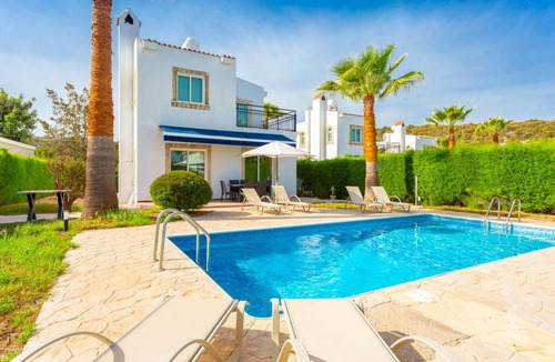 Latchi Villa | Villa Cleopatra: Large Private Pool, Walk to Beach, A/C, WiFi - 3437