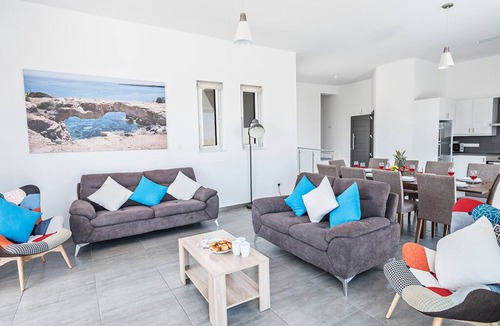 Protaras Villa | Villa Desi, Luxury and new 5BDR Protaras Villa with pool and stunning sea views
