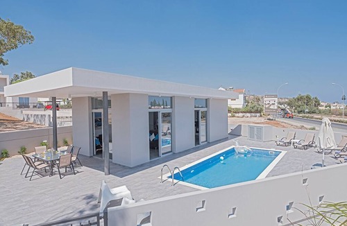 Protaras Villa | Villa Desi, Luxury and new 5BDR Protaras Villa with pool and stunning sea views