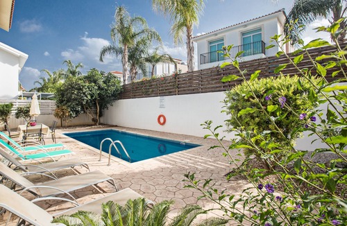 Protaras Villa | Villa Emma, Modern 3BDR Central Protaras Villa with Pool, close to Fig Tree Bay
