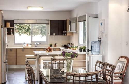 Protaras Villa | Villa Hibiscus is a unique and spectacular four bedroom villa in an residential gated cul de sac