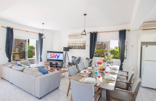 Protaras Villa | Villa Jazmin, Lovely 4BDR Protaras Villa with Pool,2 minute walk to Fig Tree Bay