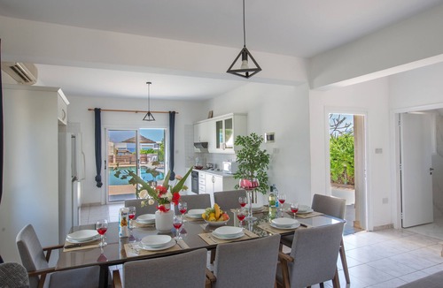 Protaras Villa | Villa Jazmin, Lovely 4BDR Protaras Villa with Pool,2 minute walk to Fig Tree Bay