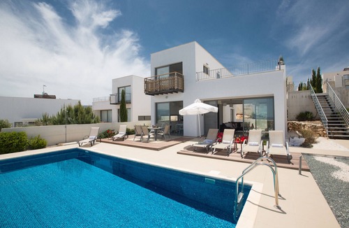Latchi Villa | Villa Jenny, Modern 3BDR Latchi Villa with Pool and Stunning Views