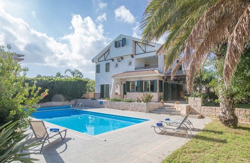Paralimni Villa | Villa Joely, Stunning 5BDR Protaras Villa with Private Pool, Close to the Beach