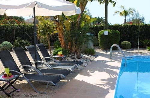 Kouklia Villa | Villa Kerrie- Luxury Villa with Secluded Mature Garden, Open Outlook and Sea Views