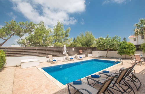 Pernera Villa | Villa Mandy, Modern 3BDR Protaras Villa with Pool, Short Walk to all Amenities