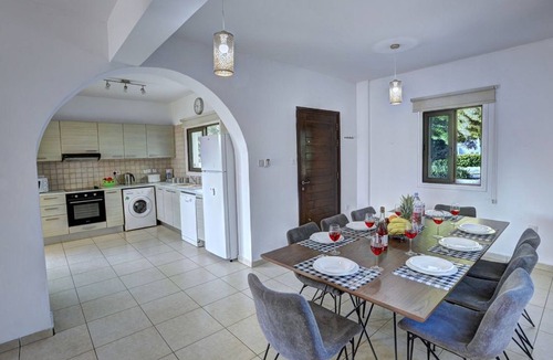 Protaras Villa | Villa Protaras Paralia | Spacious 4BDR | Central Protaras Villa