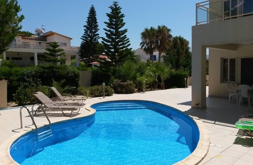 Pegeia Villa | Villa Svetlana With Private Pool Above The Beach