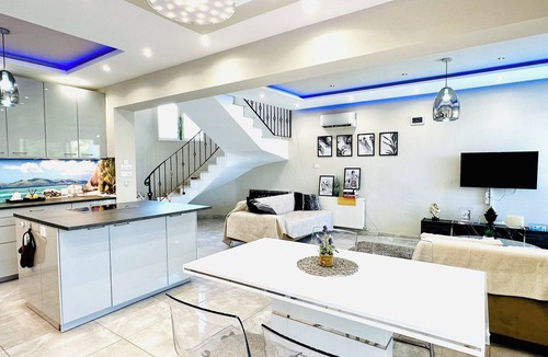 Pervolia Villa | Villa with pool with sea view and 300m walk to the sea