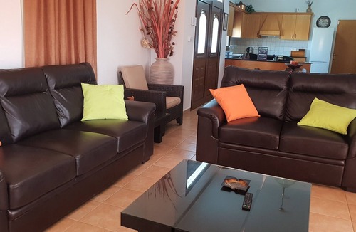 Kissonerga Villa | Villa With Private Pool And Sea Views called Bananorama villa.