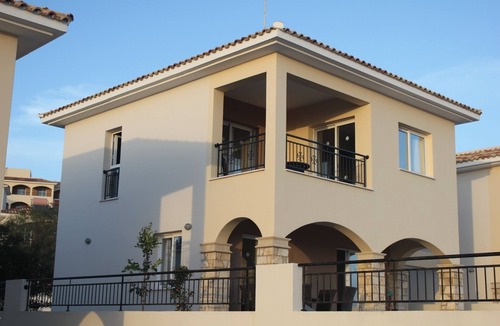 Emba Villa | Villa with sundrenched, spacious terrace overlooking the med and Paphos town