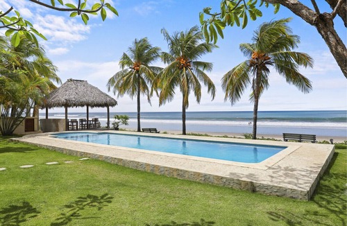 Rancho Santana Condo | Villas Iguana A-13: Beachfront Condo