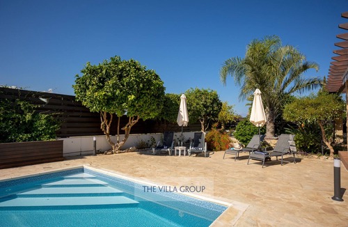 Polis House | Walk to the beach and amenities, 3 bedroom villa with swimming pool