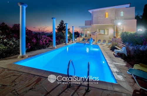 Pegeia Villa | Wonderful quiet area, Completely Privacy, Large Private Pool, Colourful Garden