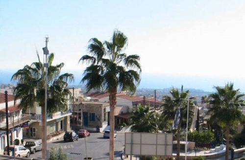 Peyia Town Apartment | Wonderful studio with double bed, kitchen & shower room, sunny balcony