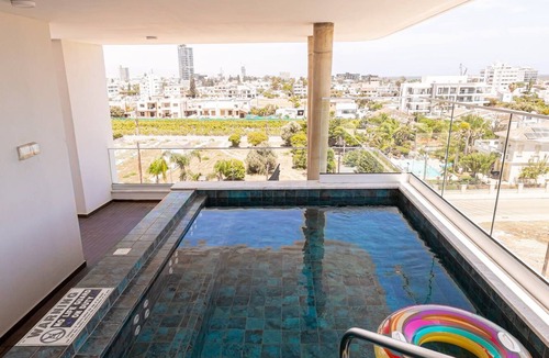 Limassol Apartment | YAMAS Urban Living Sunny Pool Penthouse Families Only