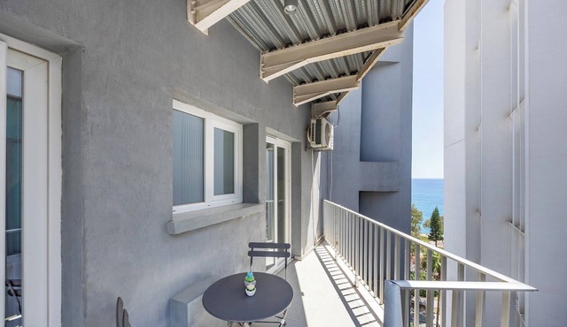 75 Prokymea - Steps from the Sea, Balcony