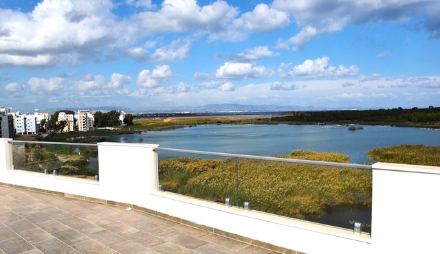 A luxurious penthouse in the city centre with breath taking views. in Famagusta