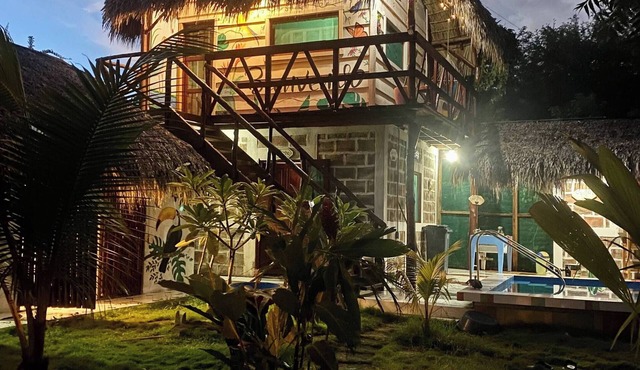 Beach house with pool for 6 people - Las Peñitas in Las Peñitas