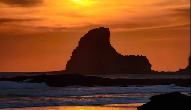 Beach, Relaxation, and Family - Cabin for 5 People at Playa Madera Rivas in La Paquita