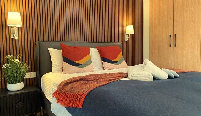 Beach Seconds Away | Quality Sleep | Full Kitchen in Limassol