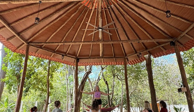 Beachside Escape in El Gigante | Yoga, Hammocks and Walk to Beach in El Gigante