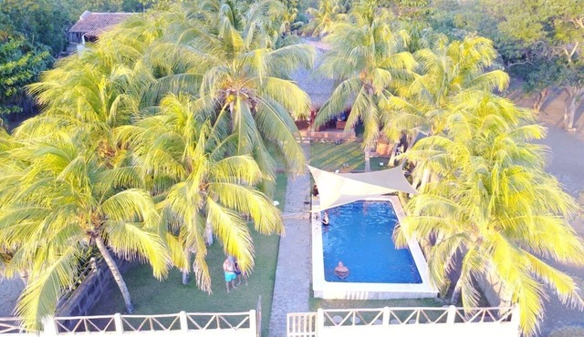 Beautiful Beachfront House. in Pochomil Viejo