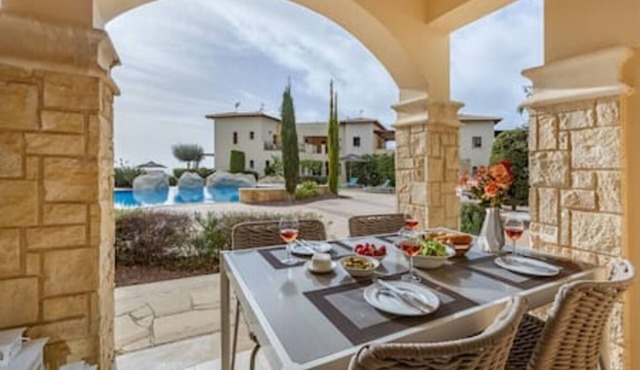 BK02 Adjacent to Aphrodite Hills – Pool & Sea View